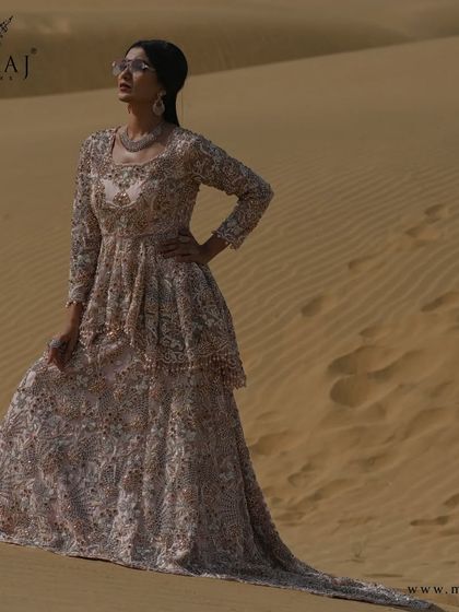 Meraj Couture - Luxury Occasion Wear Statement Gowns & Indo-Western Styles photo 83