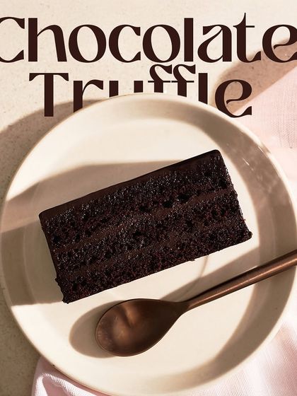 My Chocolate Truffle cake is for the serious chocoholic. It's a dense, rich, and moist chocolate cake with layers of decadent chocolate truffle filling.