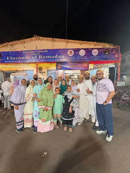 A big, happy family enjoying their time together. We love hosting large groups.