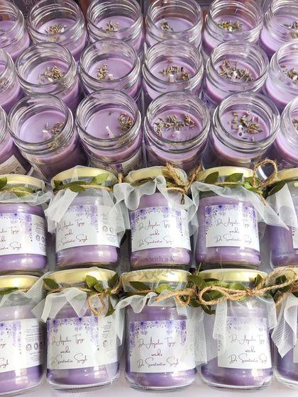 Candles with a K - White-Label Candle Manufacturing Wedding & Anniversary Favors photo 26