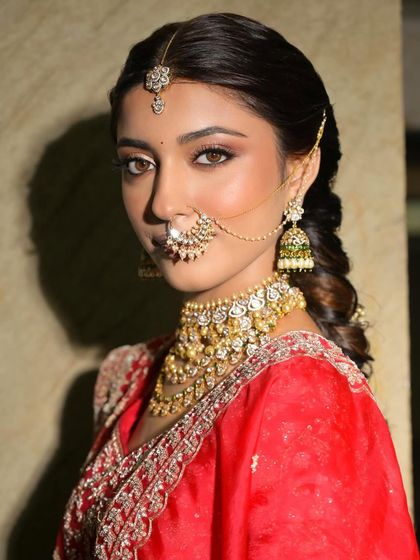 Timeless Red Lehenga Brides photo 57