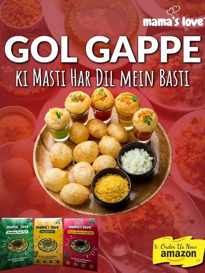 Gol gappe ki masti har dil mein basti. It's true, isn't it? There's a special joy in eating pani puri that everyone loves.