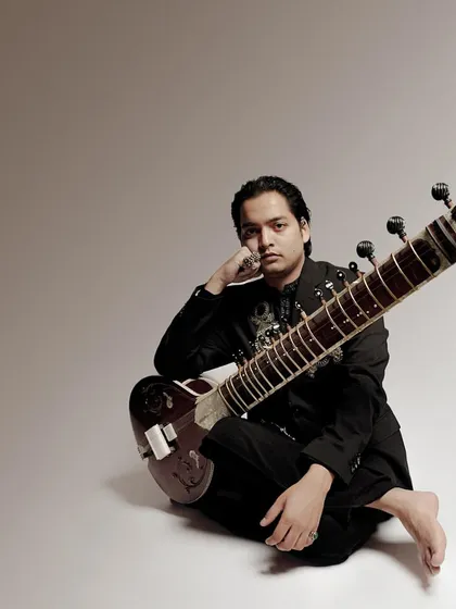 To be recognized as a modern artist carrying a traditional legacy is a true honor. This portrait was for a feature on my new-age approach to Indian classical music, reflecting the blend of classic and contemporary I bring to my performances.