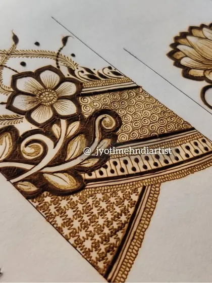 A close-up of a floral vine startup design, focusing on the detail of the petals and leaves.