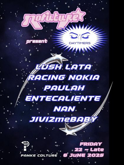 Another version of the Berlin party poster. The anticipation for this show was building for two years, and it was everything I hoped for.