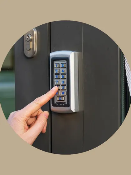 I eliminate the struggle with keys by installing secure smart lock keypads. This provides reliable, keyless entry, which is especially helpful for those with arthritis or mobility challenges, ensuring safe and easy access.