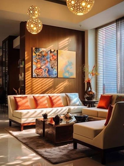 Bengaluru Interiors - Full Home Interior Design Elegant Living & Dining Spaces photo 57