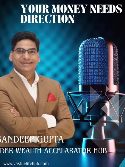 "Your Money Needs Direction" was the key takeaway from my talk with Dr. Sandeep Gupta, founder of the Wealth Accelerator Hub. We discussed how to transform your financial life, even if you are in a 9 to 5 job.