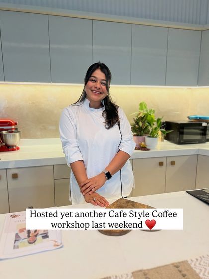 All smiles after hosting another cafe-style coffee workshop over the weekend. It's so rewarding to teach people how to make their favorite drinks.
