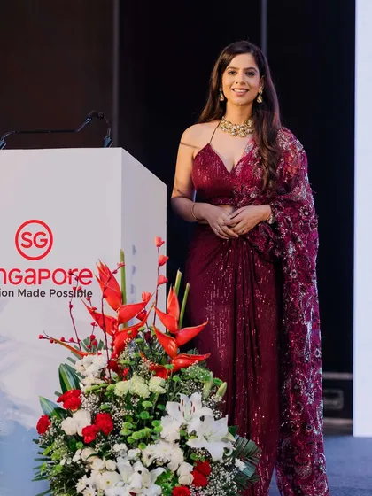 Ready to kick off an unforgettable evening with Singapore Tourism. It's all about creating an atmosphere of excitement and possibility.