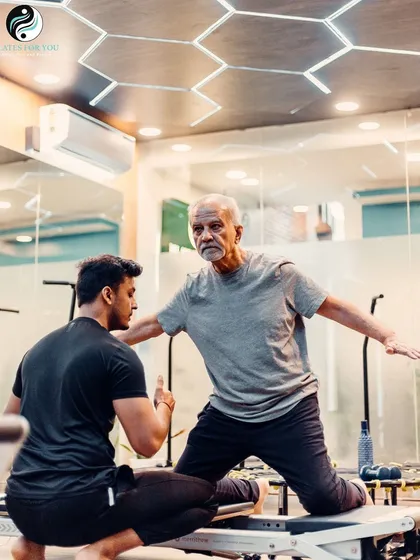 It's never too late to build strength and improve mobility. I work closely with clients of all ages, like this gentleman, to create safe and effective programs that restore function and confidence.