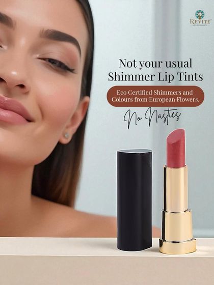 This is not your usual shimmer lip tint. I use only eco-certified shimmers and colors from European flowers to ensure my tints are 100% clean and free of any nasties, giving you a beautiful, conscious glow.