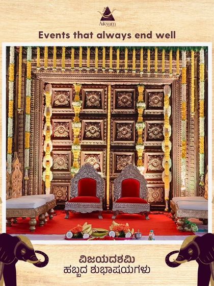 Aikyam - Wedding Decoration Sacred Muhurtham Mandaps photo 15