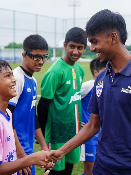 Bengaluru FC Soccer Schools - Football Camps & Community Events Our Global Footprint: Camps Across India & Abroad photo 46