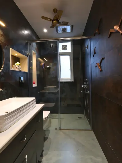 Chizzle My Designs - Turnkey Residential Interior Design Artistic Bathrooms & Powder Rooms photo 23