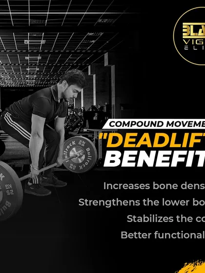 The deadlift is another one of our core compound movements for building powerful, functional muscle. As this infographic shows, it increases bone density, strengthens the entire posterior chain, and stabilizes your core, which is crucial for all calisthenics skills.
