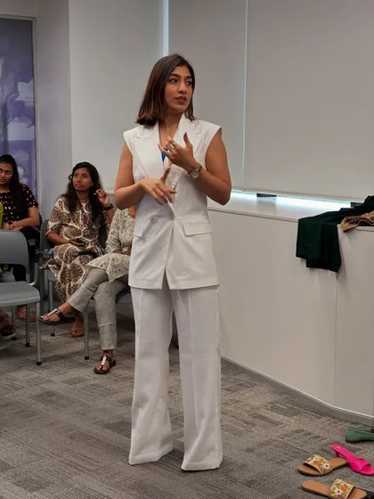 They called me the "fashion girl" and assumed I wasn't serious about work. I proved that looking the part and owning the room go hand in hand. Your outfit is a statement.