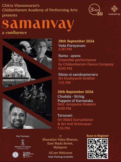 We were delighted to present our "Chudala" string puppet show as part of the 'Samanvay' festival, celebrating 50 years of the Chidambaram Academy of Performing Arts.