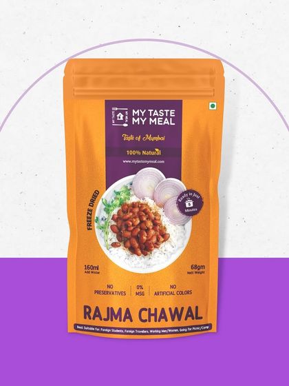 You don't need to soak the rajma overnight because I already did. Just add hot water, and this hearty Rajma Chawal is ready to eat.