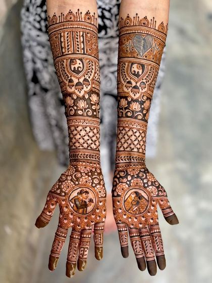 Mitali - Bridal Mehendi Custom Story & Portrait Mehendi photo 58