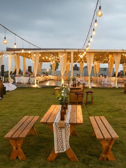 Crimson and Cherry - Full-Service Wedding Planning & Execution Vibrant Sangeet & Mehendi Nights photo 3