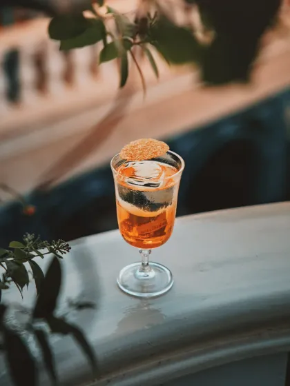 Susegaado, a slow sip on a lazy afternoon. This creamy strawberry drink is a pause in the rush, a moment of pure indulgence.