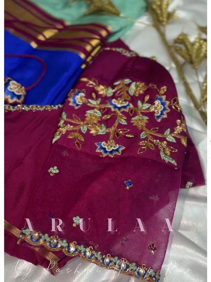 Arulaa by Rashmi Anoop Rao - Custom Bridal & Occasion Wear for Women Bridal Blouse Masterpieces photo 102