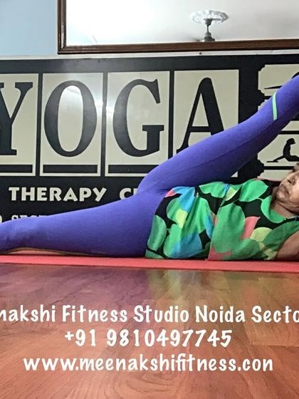 A variation of Anantasana, showing extreme flexibility. This pose challenges balance while providing a deep stretch for the hamstrings and hips.