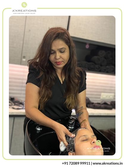 The foundation of any great hairstyle is a relaxing and thorough hair wash. We use premium products to cleanse and nourish the hair and scalp before any service.