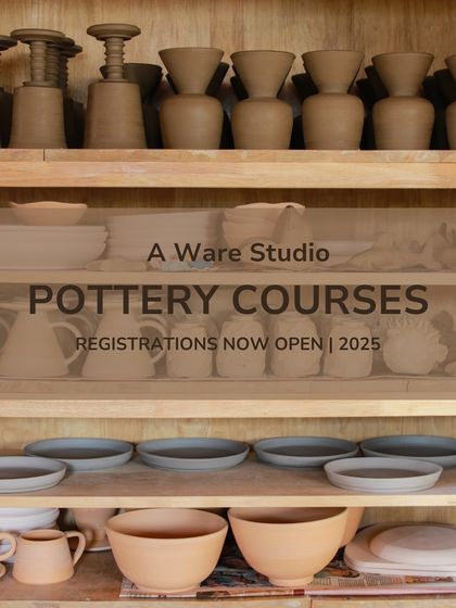Announcing the return of our popular 7 week pottery course, with registrations open for the new 2025 cohort.