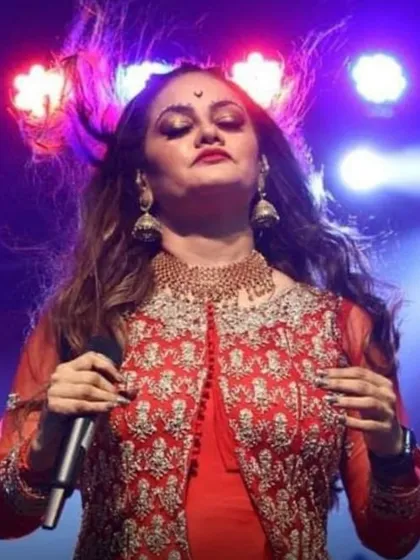 A moment of deep connection with the music on stage. The lights, the sound, the crowd, it all comes together in these magical moments.