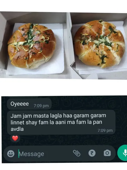 It makes me so happy when my bakes are enjoyed by the whole family. Here is another kind message about how much they loved the warm garlic buns.