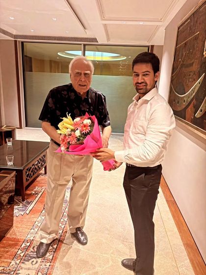 It is a fulfilling experience to stand beside someone who carries a legacy, like Mr. Kapil Sibal, while carving your own path. Wishing him a happy 77th birthday.