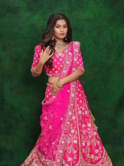 Surabhi's Makeup Studio & Academy - Professional Makeup & Hairstyling Courses Student Portfolios: Modern & Reception Glam photo 38