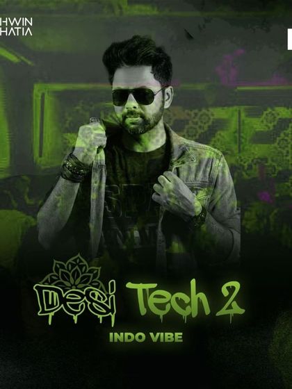 The official artwork for my 'Masakali' remix from the Desi Tech Vol. 2 album. It's all about that Indo Vibe, taking a classic and giving it a fresh electronic twist.