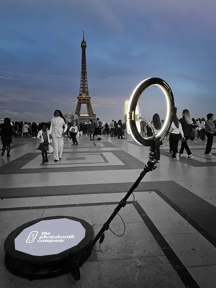 We take the party anywhere, even to the Eiffel Tower for the Paris Olympics. Our 360 Degree Selfie Booth is fully portable, allowing us to capture spectacular moments against the most iconic backdrops in the world.