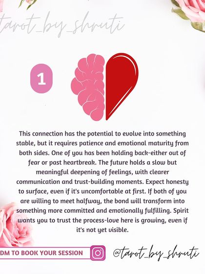 What is the future of your connection? This reading explores the potential of your bond, whether it requires patience to grow, is undergoing a deep soul transformation, or is heading towards beautiful harmony.