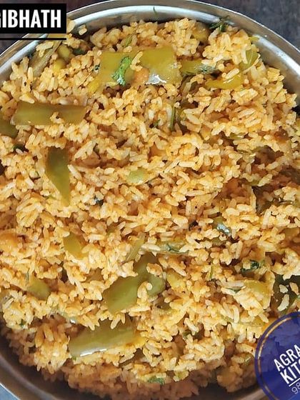 My special Vangibhath, made with a freshly ground spice powder that gives it an authentic and aromatic flavor. This dish was prepared for an order of 25 people.