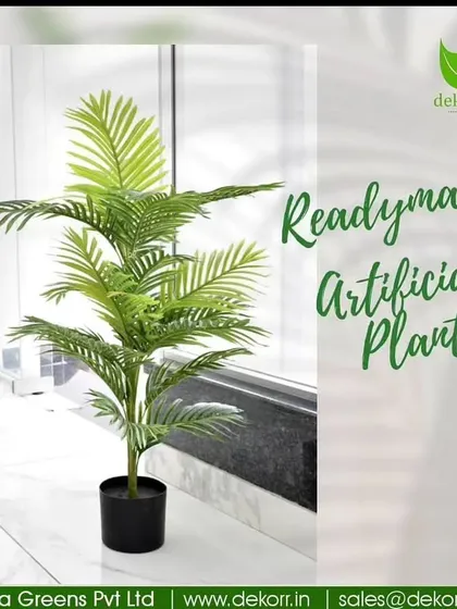 This is your sign to treat your home to a houseplant. Our readymade artificial palm plant is an easy and beautiful choice.