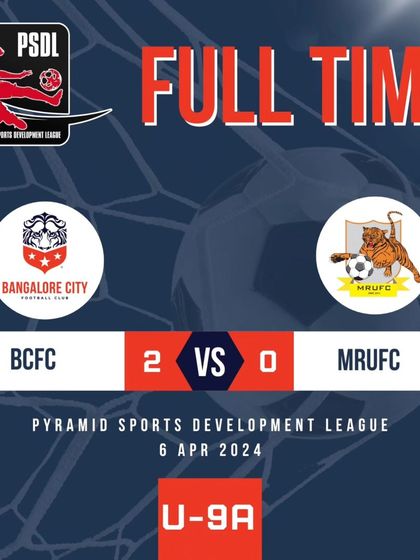 A clean sheet and a 2-0 win for our U9A team in their PSDL fixture.