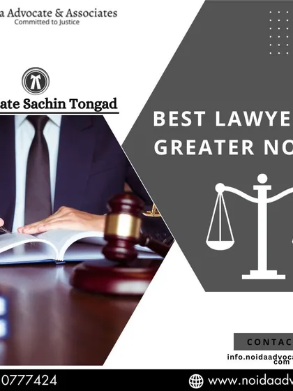As a leading lawyer in Greater Noida, we offer expert legal services. This image represents our commitment to the symbols of justice and fairness in every case we take.