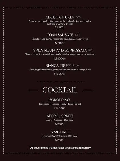 New pizzas, fresh cocktails. Our menu just got a tasty upgrade. We're always evolving and adding new things for you to try.