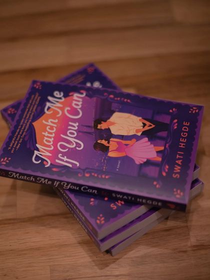 I'm a published author! My debut friends-to-lovers romance, *Match Me If You Can*, is officially out in the US. It feels fake, but it's real.