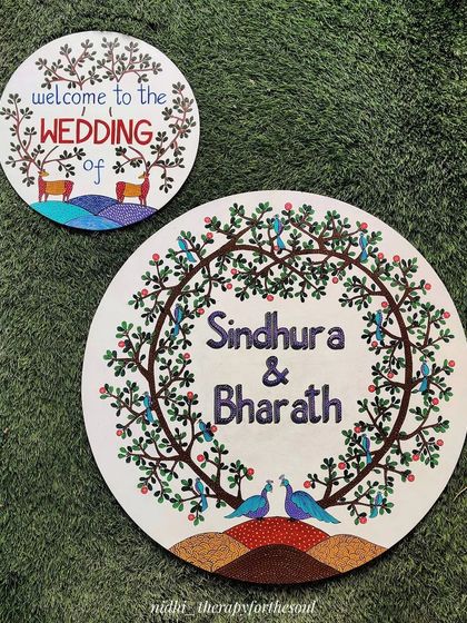 Nidhi - Hand-Painted Home Decor & Accents Custom Nameplates & Event Signage photo 10