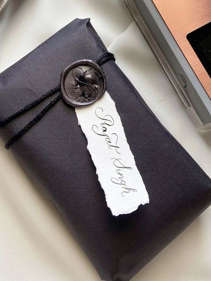 Quill on Paper - Bespoke Calligraphy & Design The Finishing Touch: Gift Wrapping & Presentation photo 6
