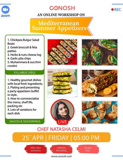 Conosh - Online Culinary Workshops Global Flavors: Savory Workshops photo 4