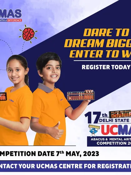 Dare to dream bigger, enter to win. A call to register for the 17th Delhi State Level Competition.