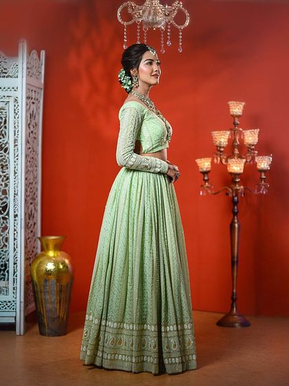 Anthariya by Nidhi Gowda - Custom Bridal & Occasion Wear Reception & Cocktail Ensembles photo 48