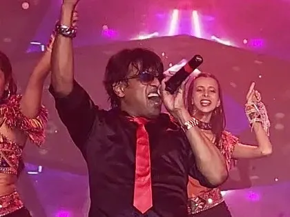 A moment of pure joy and energy on stage. I feed off the crowd's energy, and this performance in Goa was absolutely electric.