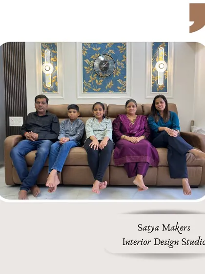 Celebrating a successful project handover with a happy family in Vikhroli.
